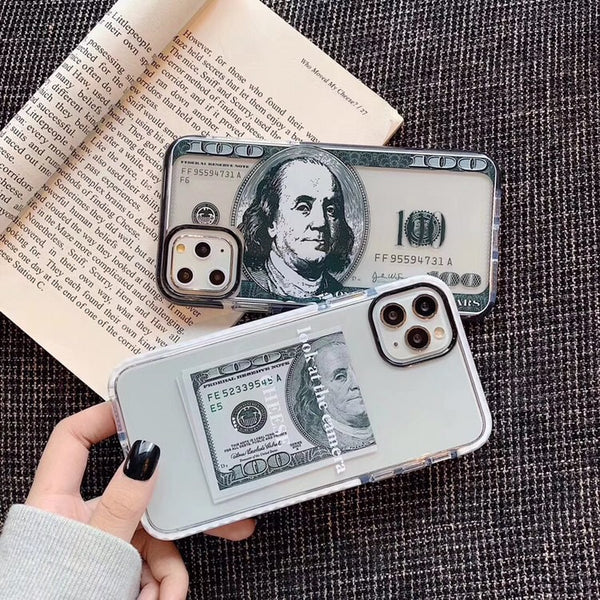 US dollar soft shell phone case