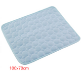 Pet Dog Cat Ice Silk Cold Nest Pad For Cooling In Summer