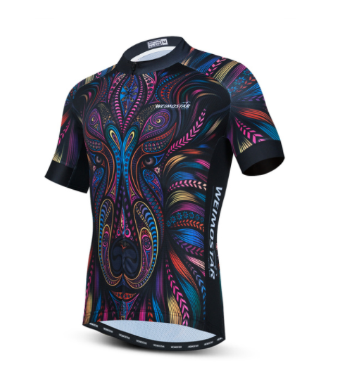 Cycling Jerseys Men 3D Lion Printing Bicycle Clothing Breathable Short Sleeve Mtb Shirts Quick Dry Bike Tops