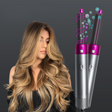 Five-In-One Hot Air Comb, Multifunctional Hairdressing Styling Hair Comb, Automatic Hair Curler Styling Comb