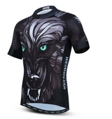 Cycling Jerseys Men 3D Lion Printing Bicycle Clothing Breathable Short Sleeve Mtb Shirts Quick Dry Bike Tops