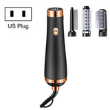 Three-in-one Hair Dryer, Hot Air Comb, Multifunctional Hair Straightener And Curling Iron